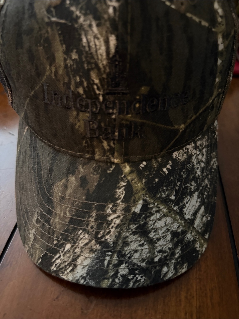 Men’s Camo Baseball Cap - Brown/Green